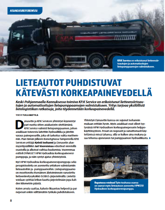 Lietelogistiikka ISOBUS järjestelmällä
